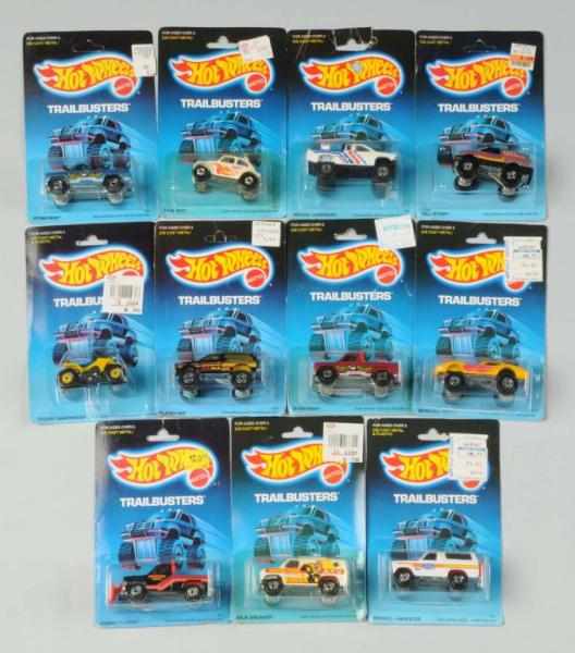 Appraisal: Lot of Mattel Hot Wheels Trailbuster Vehicles Description Includes two