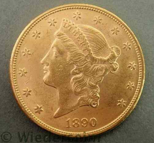 Appraisal: Double Eagle twenty-dollar gold Piece BU