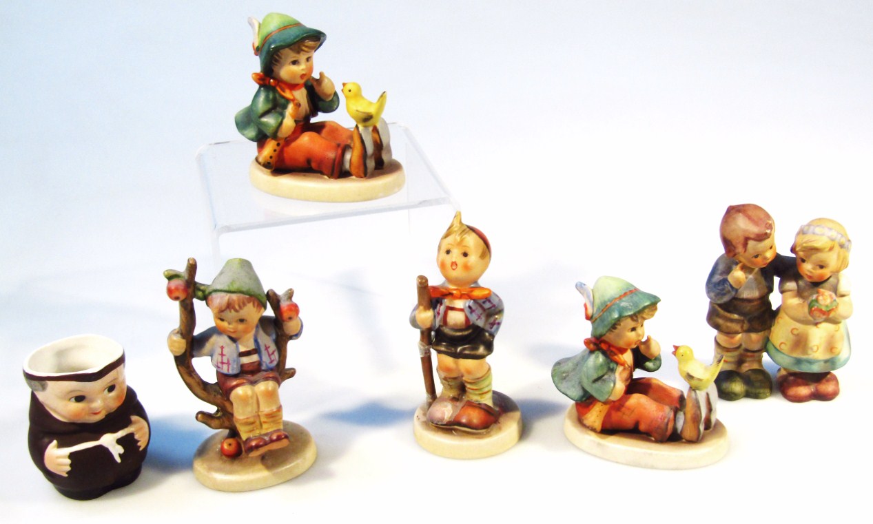 Appraisal: Various Goebel Hummel and other figures to include girl boy