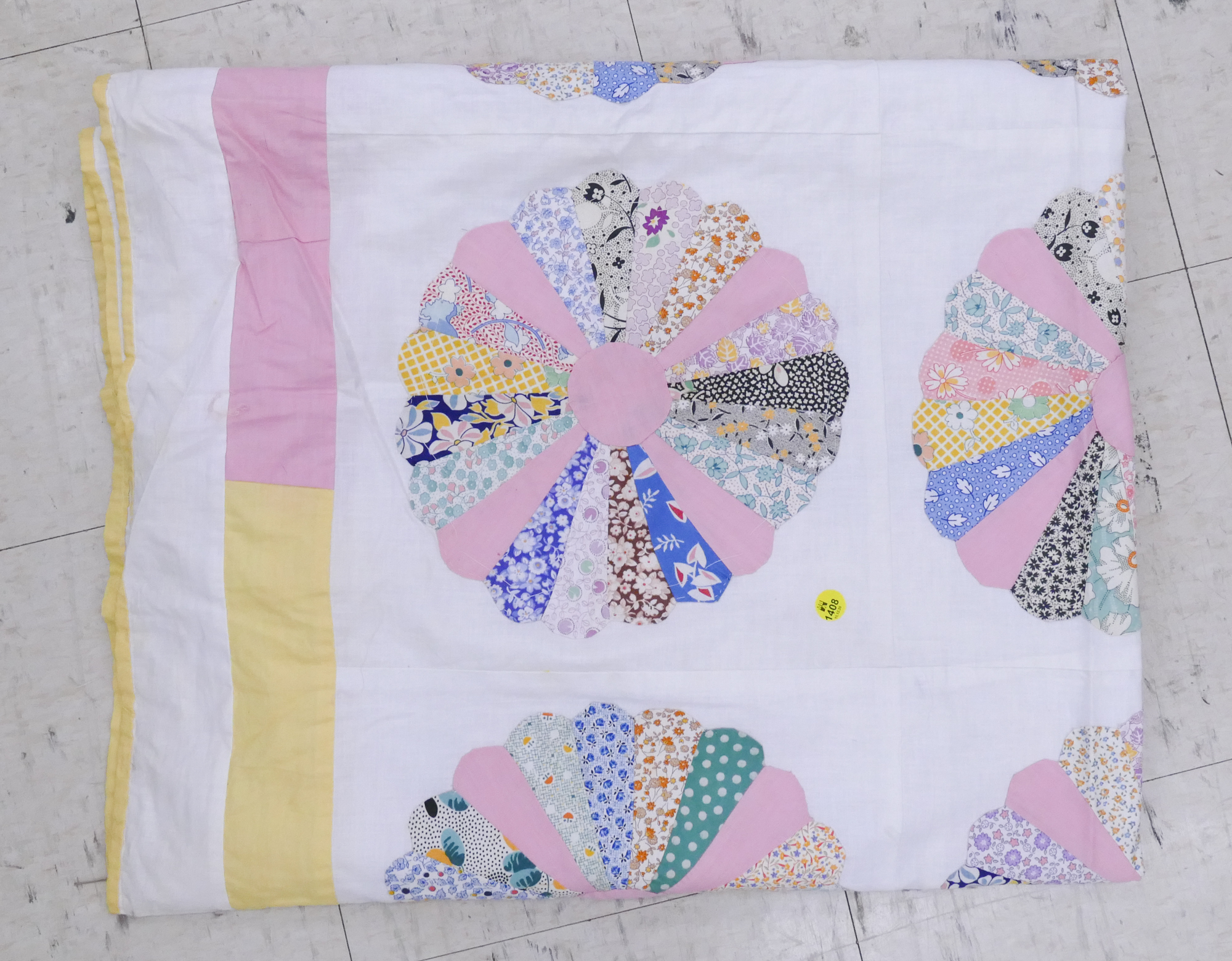 Appraisal: Vintage Pinwheel Patchwork Quilt Top