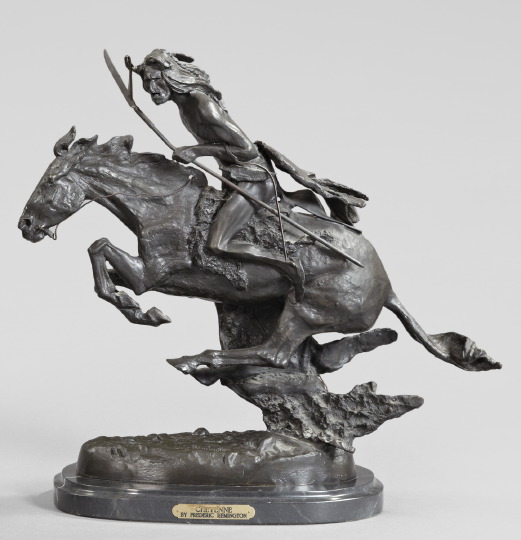 Appraisal: After Frederic S Remington American - Cheyenne a limited edition