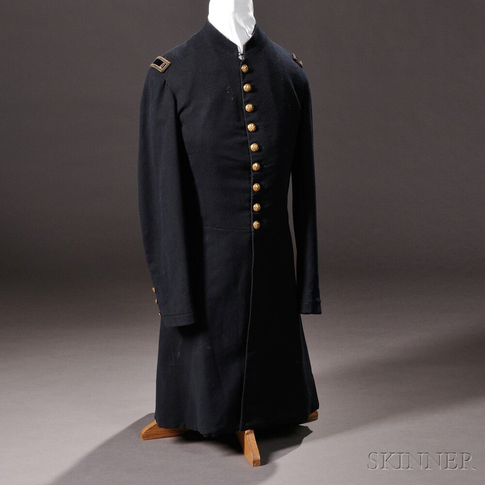 Appraisal: Civil War-era Company-grade Infantry Officer's Frock Coat c late th