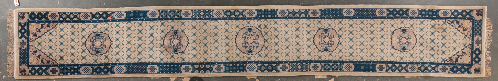 Appraisal: Peking runner approx x China circa Condition Numerous stains present