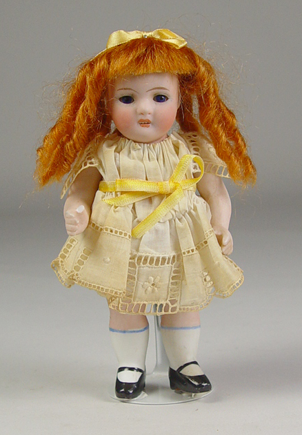 Appraisal: German All-Bisque Alt Beck Gollschalck Girl Blue sleep glass eyes