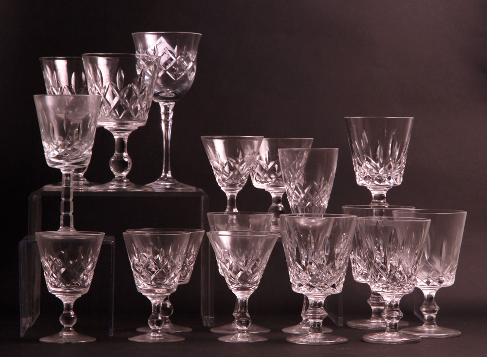 Appraisal: - Lot of Cut Glass Pieces Lot of cut glass