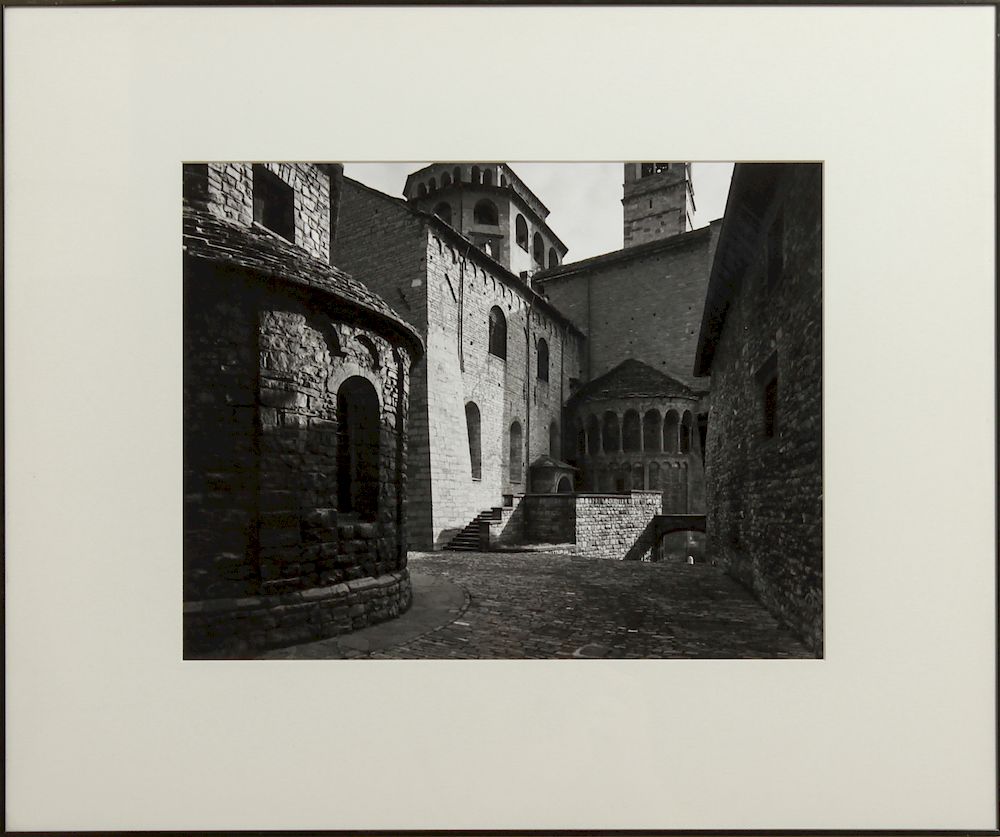 Appraisal: Evelyn Hofer Santa Maria-Bergamo B W Photograph Evelyn Hofer German