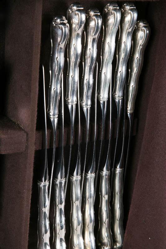 Appraisal: SET OF STERLING FLATWARE Eighty-four pieces of Gorham Rondo Set