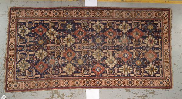 Appraisal: A Shirvan runner Caucasus late th century size approximately ft