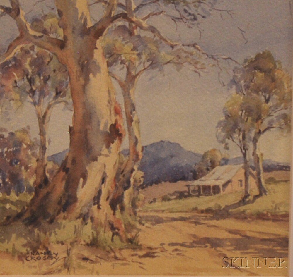 Appraisal: Nancy Crosby Australian th st Century Towards the Hills Marysville