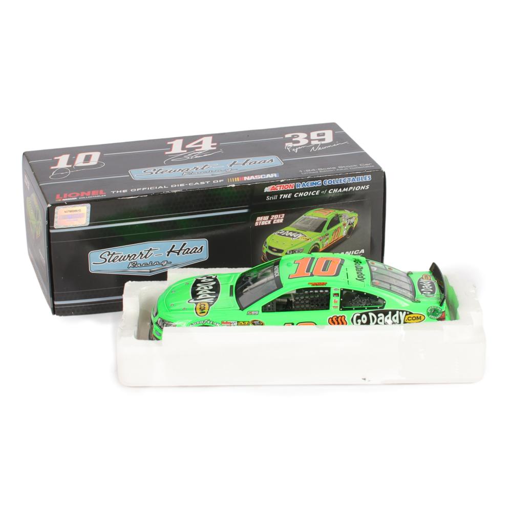 Appraisal: DANICA PATRICK AUTOGRAPHED GODADDY COM DIECAST CAR H X W