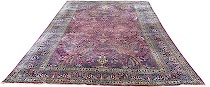 Appraisal: A Palace Size Meshad Carpet A large room sized antique