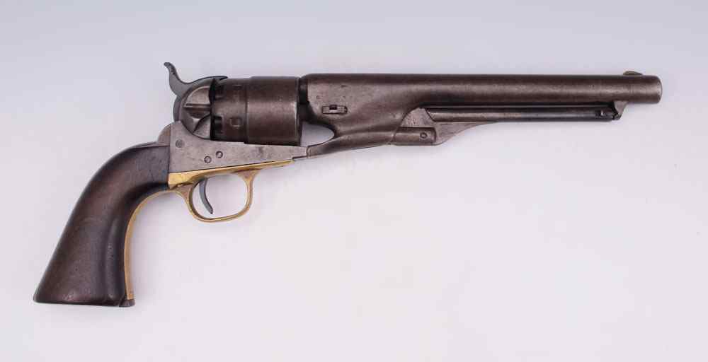 Appraisal: CIVIL WAR COLT MODEL ARMY PISTOL cal matching serial numbers