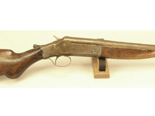 Appraisal: Stevens Shotgun Gauge NVS single shot shotgun Estimate -