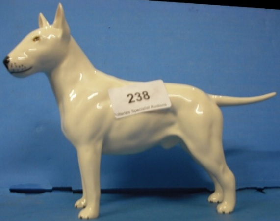 Appraisal: Beswick White English Bull Terrier Ch Romany Rhinestone