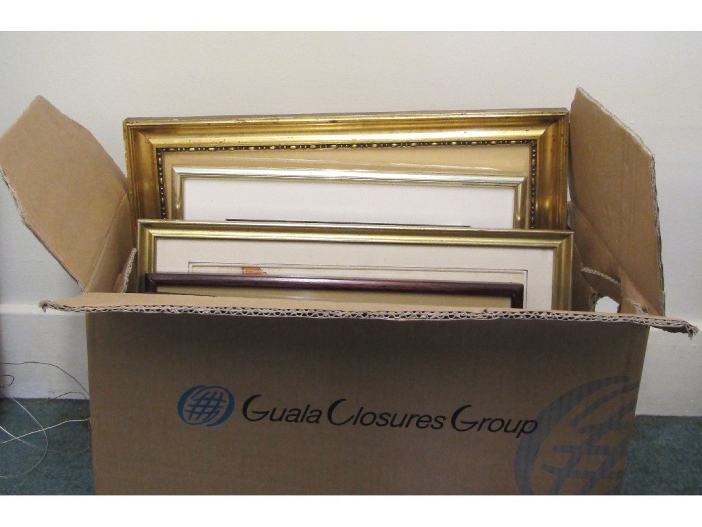 Appraisal: Box of assorted pictures prints wall plaques etc