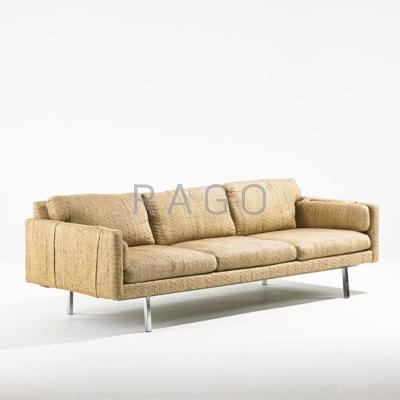 Appraisal: MILO BAUGHMAN THAYER COGGIN Three-seat sofa High Point NC s