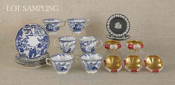 Appraisal: Miscellaneous porcelain to include Wedgwood and Royal Crown Derby cups