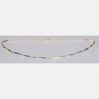 Appraisal: A kt Yellow Gold Necklace A kt Yellow Gold Necklace