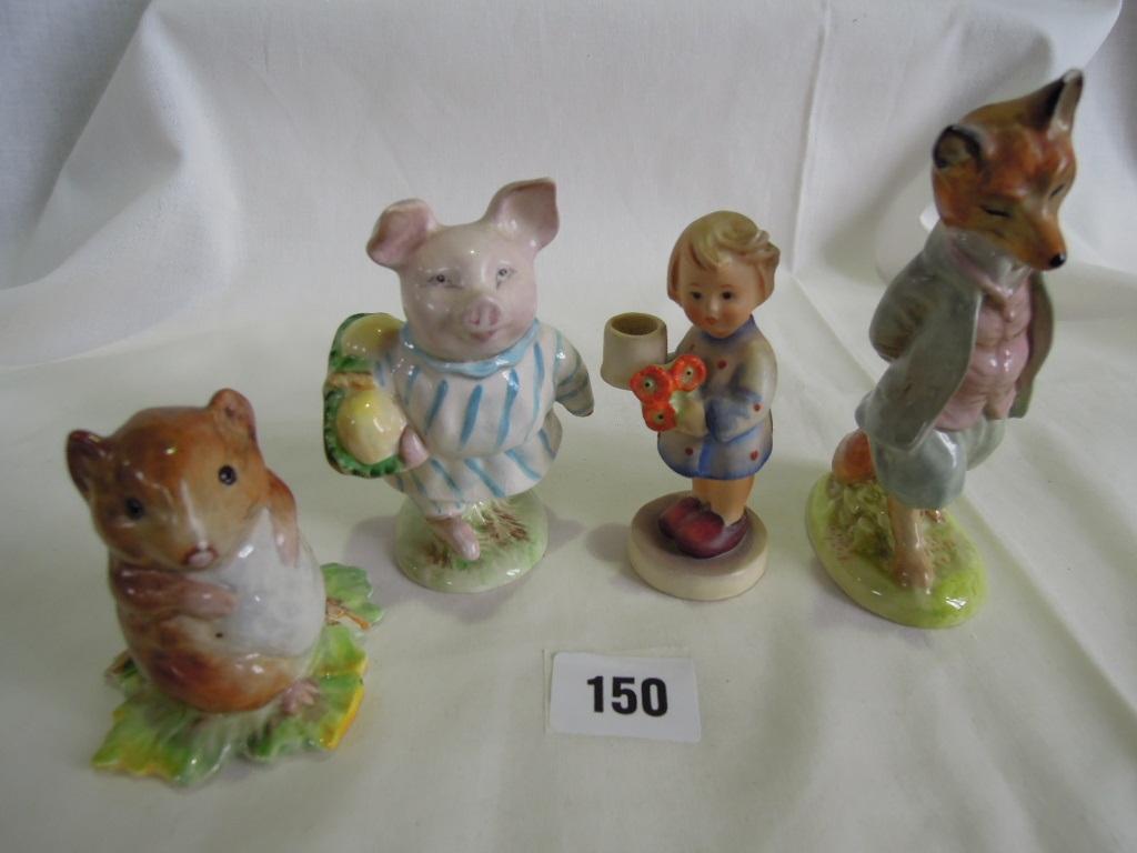 Appraisal: A collection of three Beswick Beatrix Potter figures all with