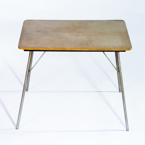 Appraisal: CHARLES EAMES HERMAN MILLER Occasional table with rectangular wood top