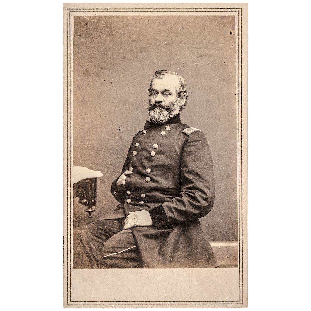 Appraisal: CDV Union Major General SAMUEL HEINTZELMAN by Brady Civil War