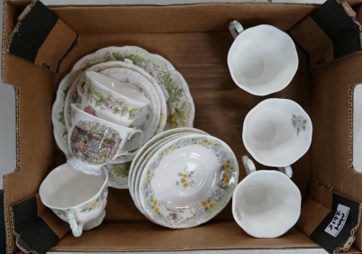 Appraisal: A collection of Royal Doulton Brambly Edge dinnerwaare to include