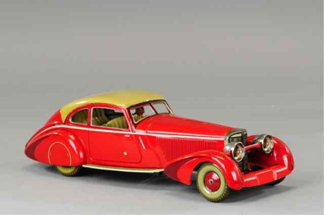 Appraisal: TIPPCO MERCEDES K COUPE Germany c a luxury tin example