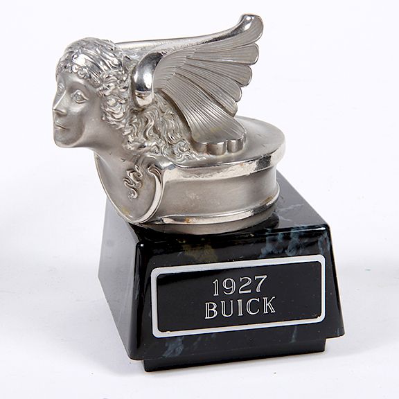 Appraisal: Buick Mascot Hood Ornament - A white metal goddess mascot