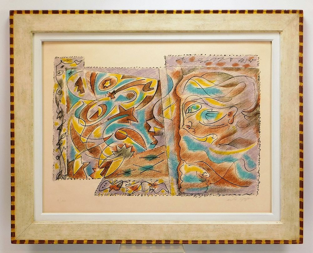 Appraisal: Andre Masson Surreal Abstract Aquatint Andre Masson Connecticut France Spain