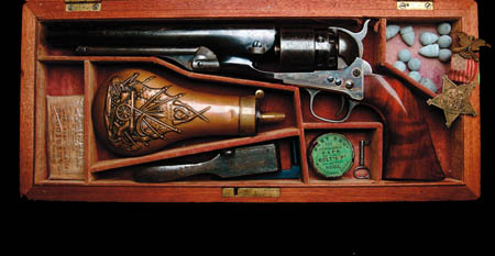 Appraisal: RARE CASED COLT MODEL ARMY REVOLVER GIVEN TO ATTY GEN