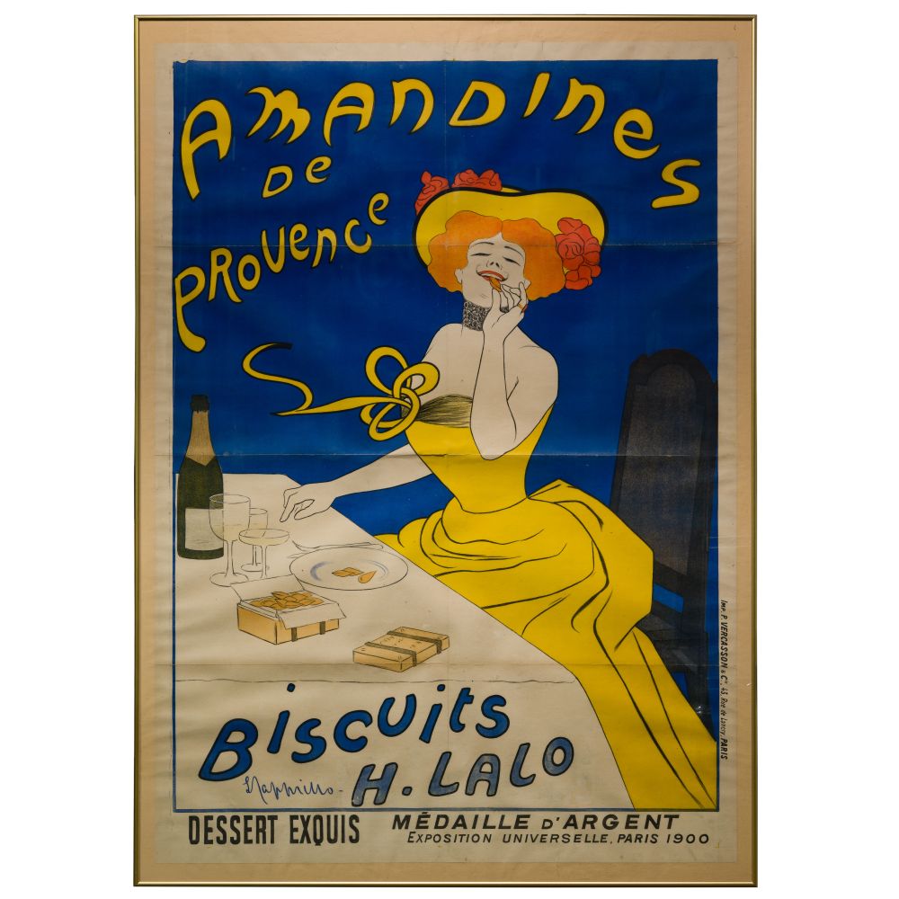 Appraisal: LEONETTO CAPPIELLO ITALIAN FRENCH AMANDINES DE PROVENCE LITHOGRAPH POSTERPrinted signature