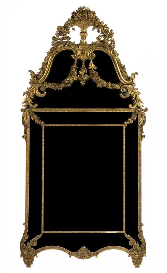 Appraisal: Sale Lot A Regence Style Gilt Gesso Mirror th century