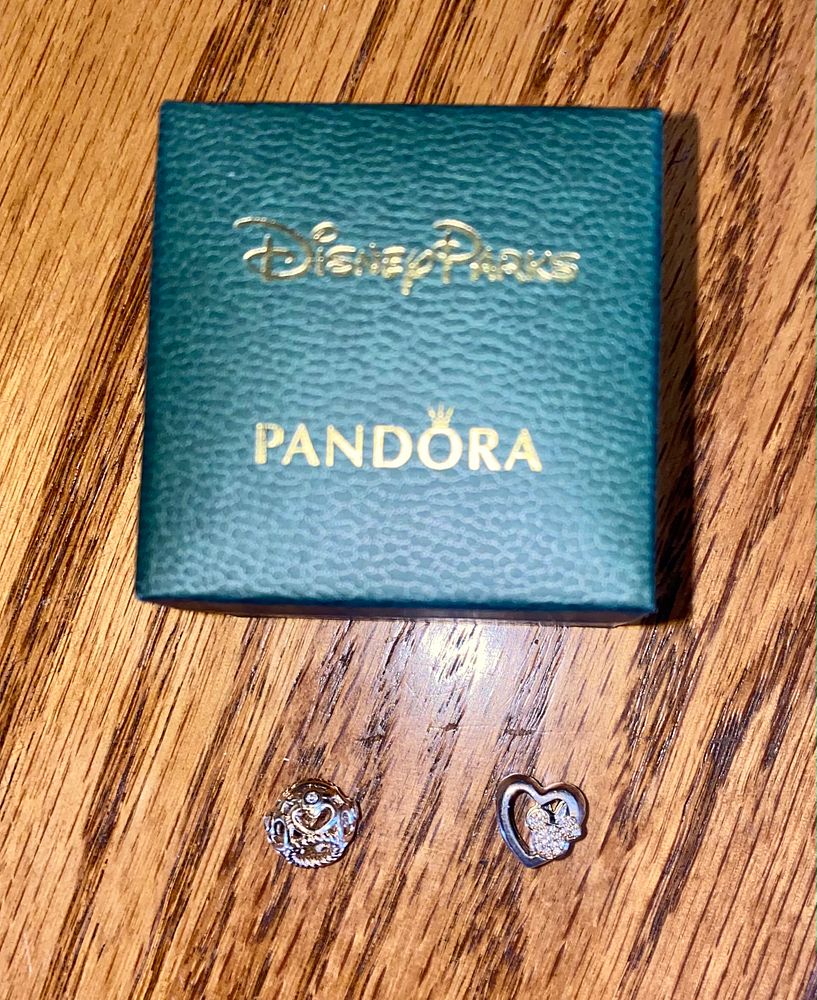 Appraisal: Pandora K Gold Diamond Disney Charms Pandora K Gold Diamond