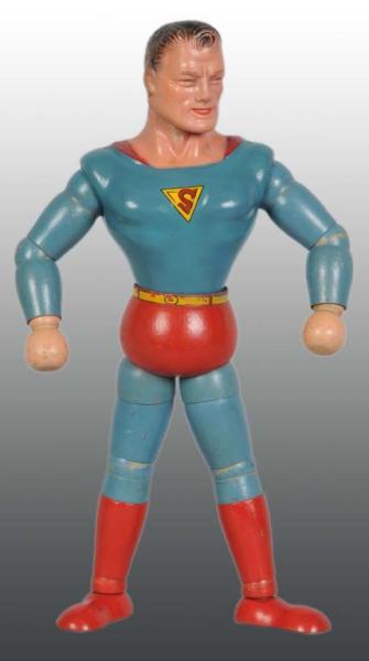 Appraisal: Composition Ideal Jointed Superman Figure Description American Marked Copyright by