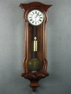 Appraisal: WALL REGULATOR - CIRCA - EIGHT DAY TIME ONLY WEIGHT