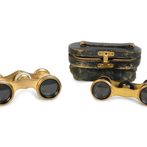 Appraisal: Two Pairs of Opera Glasses LATE TH EARLY TH CENTURY