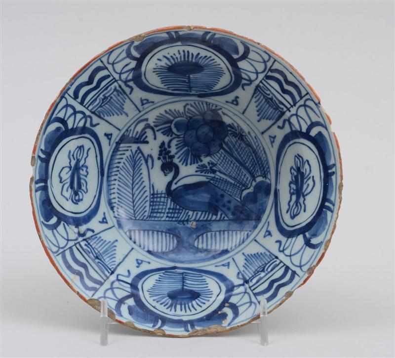 Appraisal: DUTCH DELFT BLUE AND WHITE SMALL BOWL ''KLAPNUTS'' Circa -