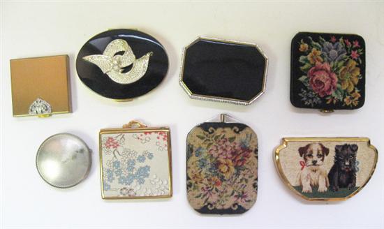 Appraisal: Eight Ladies Compacts of the E-M th C petit point