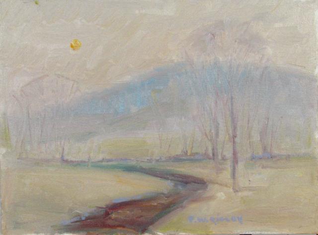 Appraisal: Frederick Wildermuth Rigley IN - x Oil on Canvas Signed