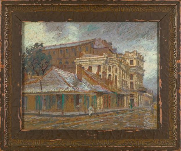 Appraisal: William Woodward American New Orleans - Old French Opera House