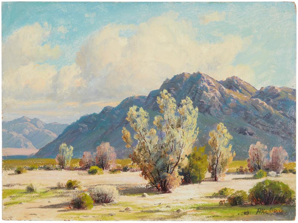 Appraisal: Paul Grimm - Palm Springs CA High Desert Sage Oil