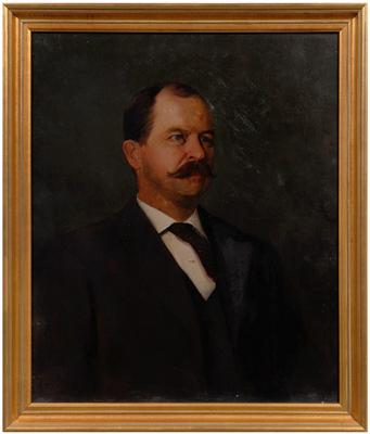 Appraisal: Nicholas Richard Brewer portrait Minnesota - Dr Joseph Charles Appleton