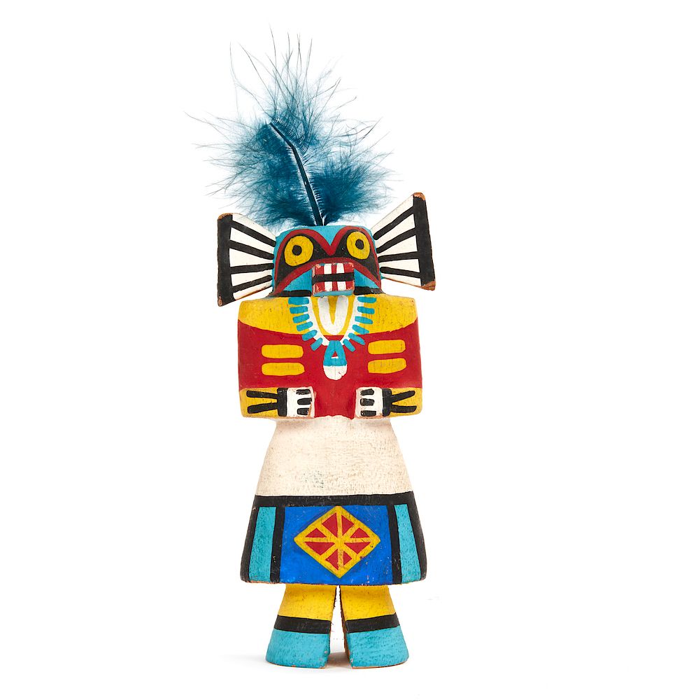 Appraisal: Rt Racoon Kachina Hochani Abbot Sakiestewa Rt Racoon Kachiina Hochani