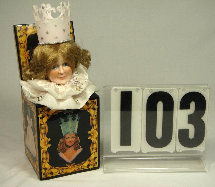 Appraisal: Enesco Wizard of Oz Glinda Musical Jack in the Box