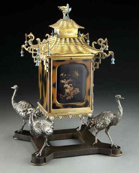 Appraisal: Maison Alphonse Giroux gilt bronze tortoise and International buyers should