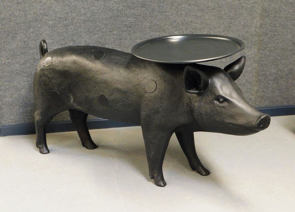 Appraisal: Moooi by Front Pig Contemporary Art Side Table Sweden Contemporary