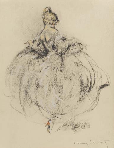 Appraisal: LOUIS ICART after Dessins de Louis Icart Portfolio with offset