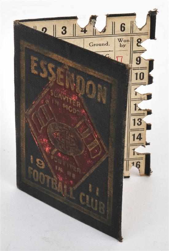 Appraisal: Essendon Football Club Members Season Ticket in the form of