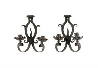 Appraisal: Pair Gothic Revival Continental late th early th century A