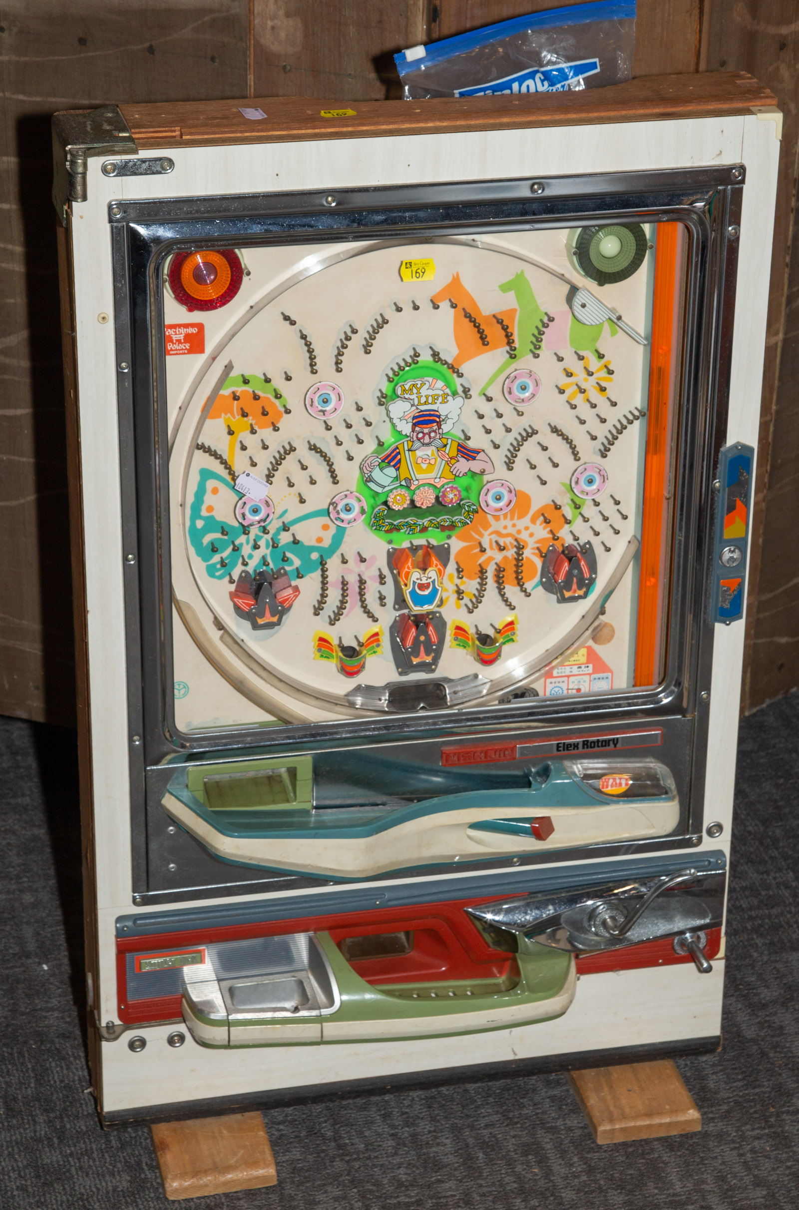 Appraisal: NISHIJIN PACHINKO MACHINE With large assortment of balls